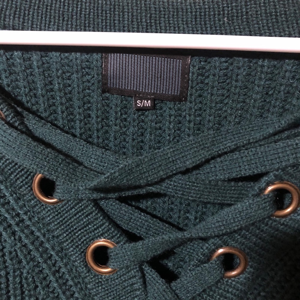 Dark Teal Sweater - image 2